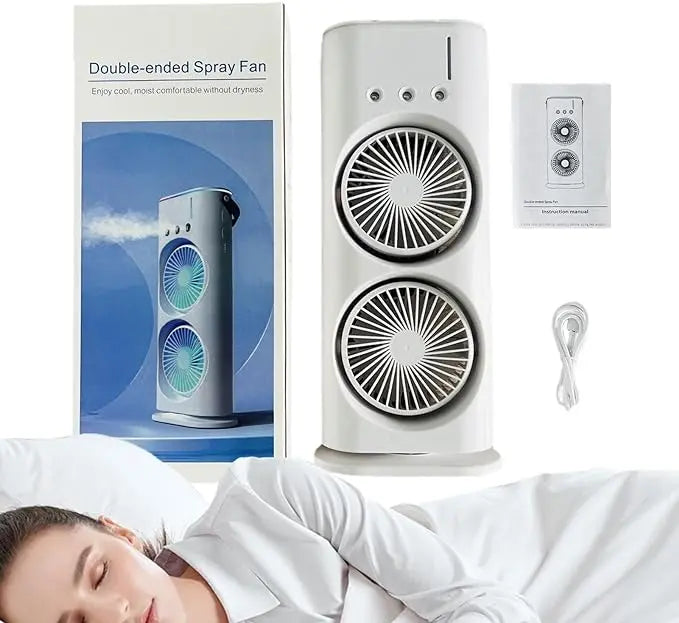 2-in-1 Cooling Spray Fan Golwy Heaven
