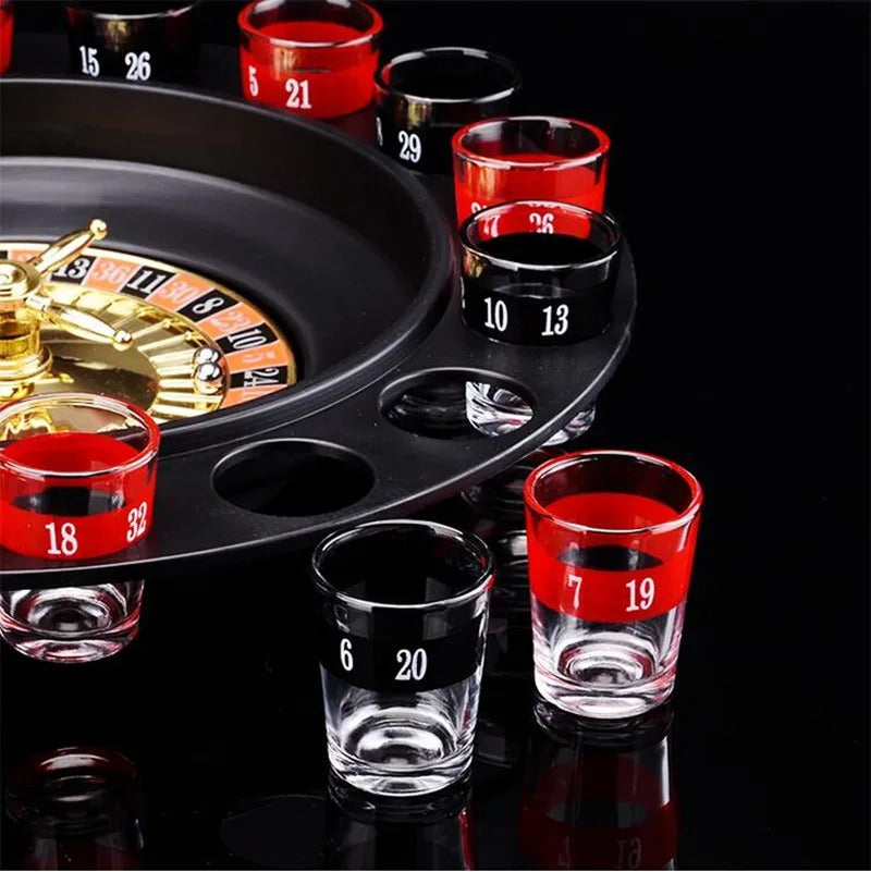 Drinking Roulette Set Glowy Heaven