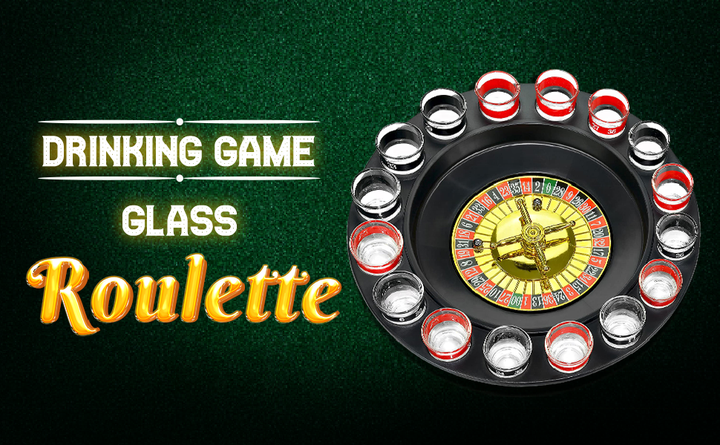 Drinking Roulette Set Glowy Heaven
