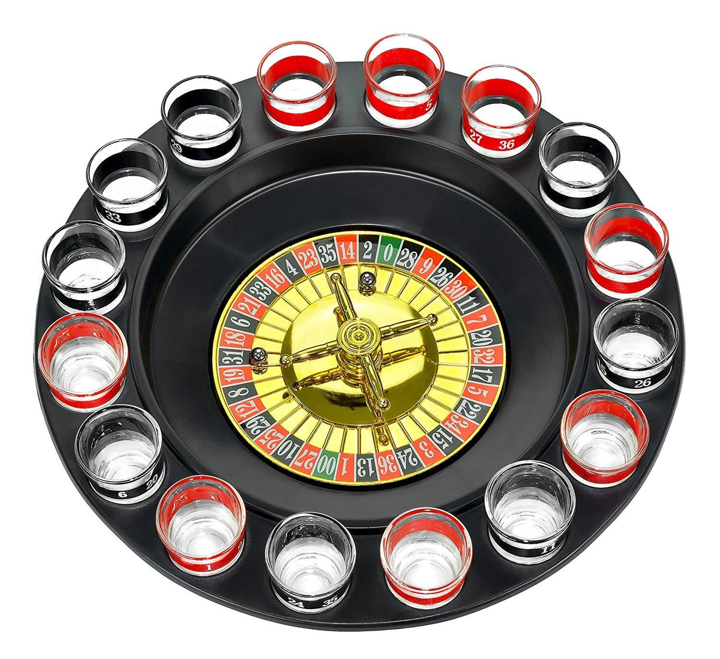 Drinking Roulette Set Glowy Heaven