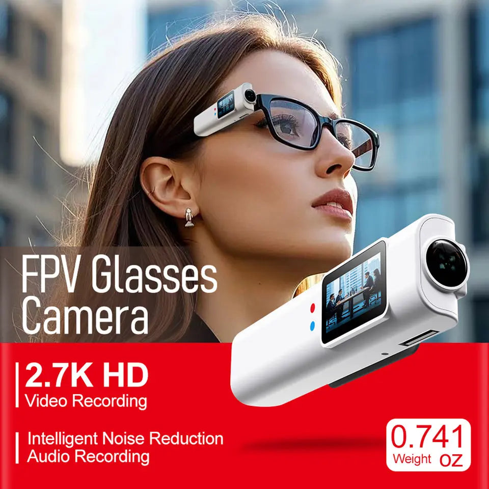 Smart FPV Glasses Camera Glowy Heaven