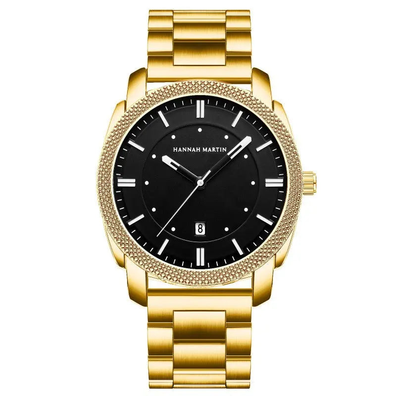 Men’s Stainless Steel Watch – Waterproof & Built for the UAE Lifestyle Glowy Heaven