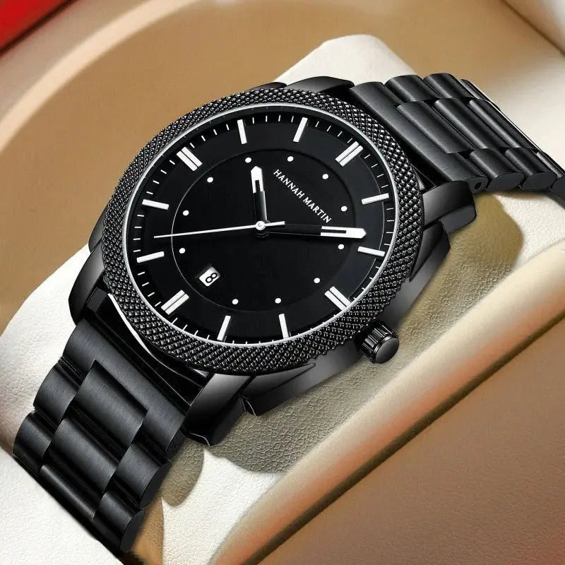 Men’s Stainless Steel Watch – Waterproof & Built for the UAE Lifestyle Glowy Heaven